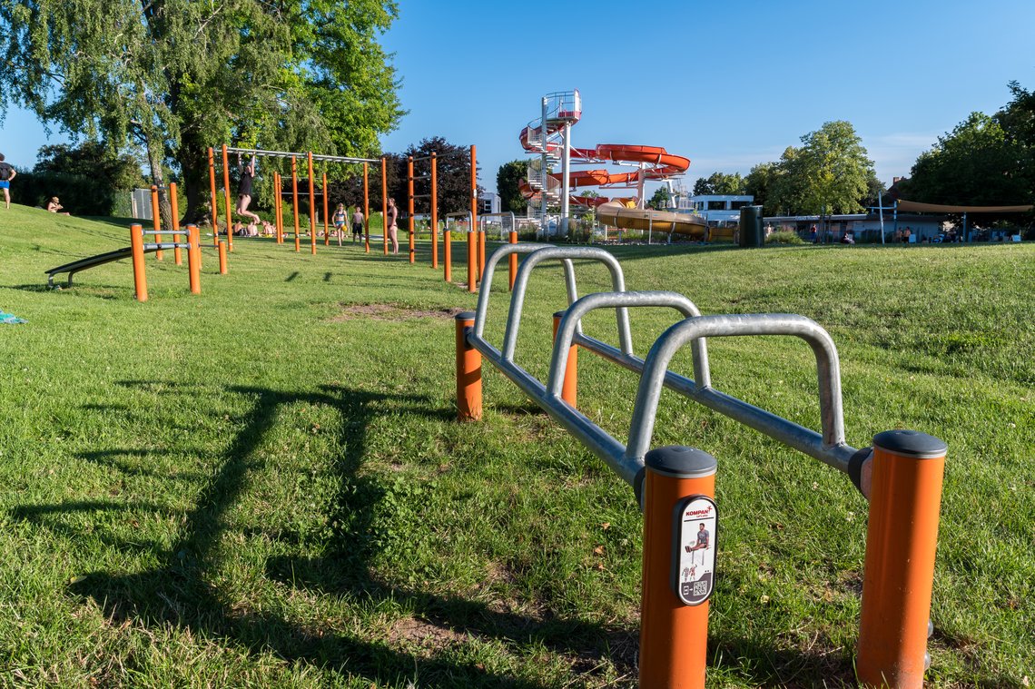 Eine gänzjähtige Nutzung des Geländes eines Freibades PLUS ist möglich