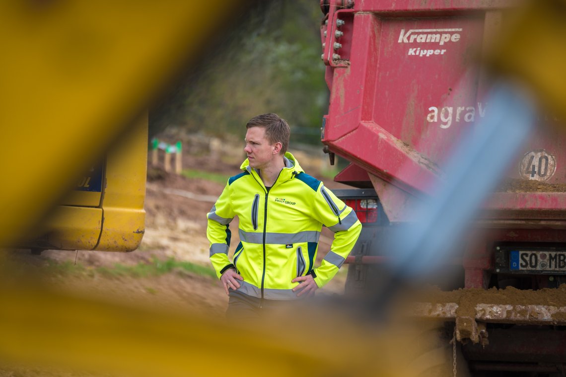 Unsere Bauleiter verantworten Bauprojekte deutschlandweit