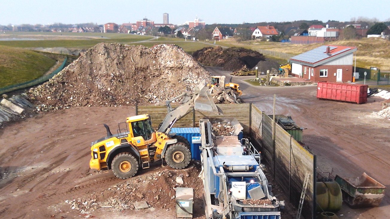 Recyclingplatz Norderney