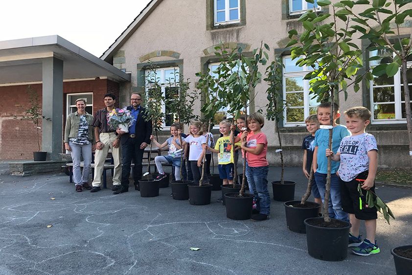 Obstbaumpflanzaktion der Gemeinde Anröchte